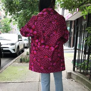 NWT DVF Floral Jacket